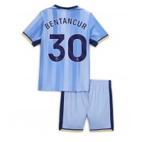 Tottenham Hotspur Rodrigo Bentancur #30 Vonkajší Detský futbalový dres 2024-25 Krátky Rukáv (+ trenírky)